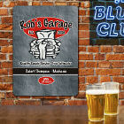 Personalized Garage Repair Wall Sign